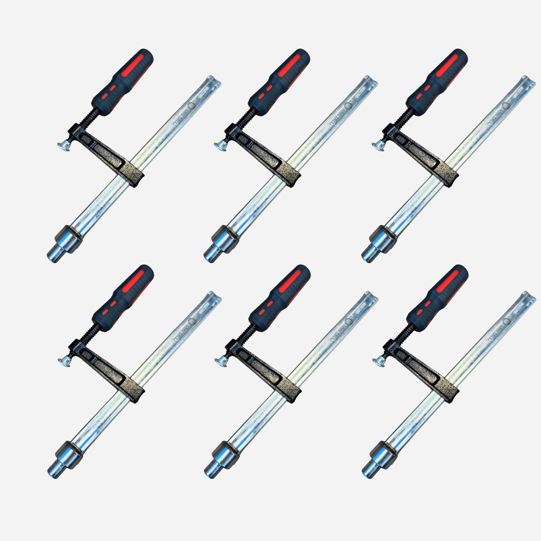 6-piece Fastening Clamp 80x300 Set