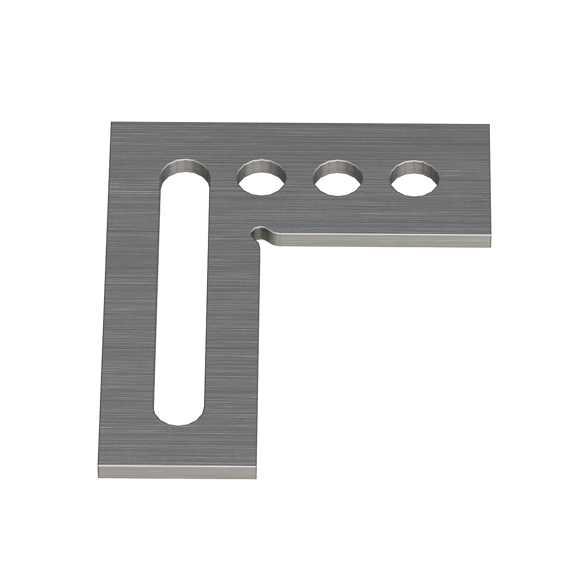 Platt Fyrkant 150x125 6 mm
