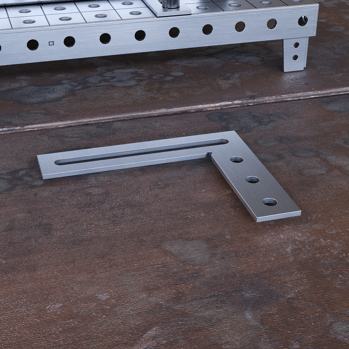 Tasainen kulma 250x200 6 mm
