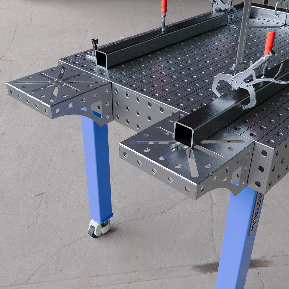 Vise Mount 01 250х250х150 4 mm Workbench Extension