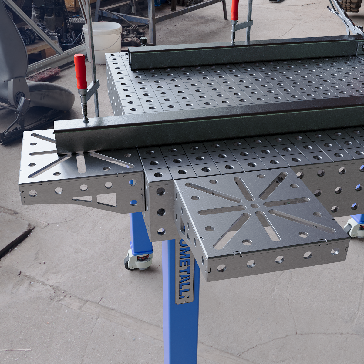 Vise Mount 01 250х250х150 4 mm Workbench Extension
