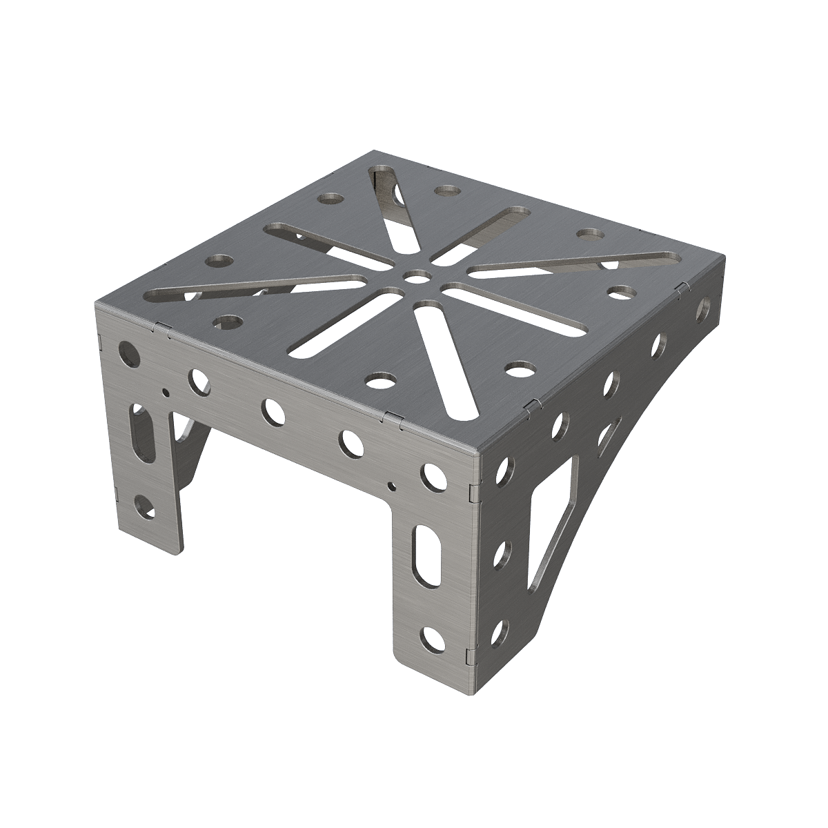Vise Mount 01 250х250х150 4 mm Workbench Extension