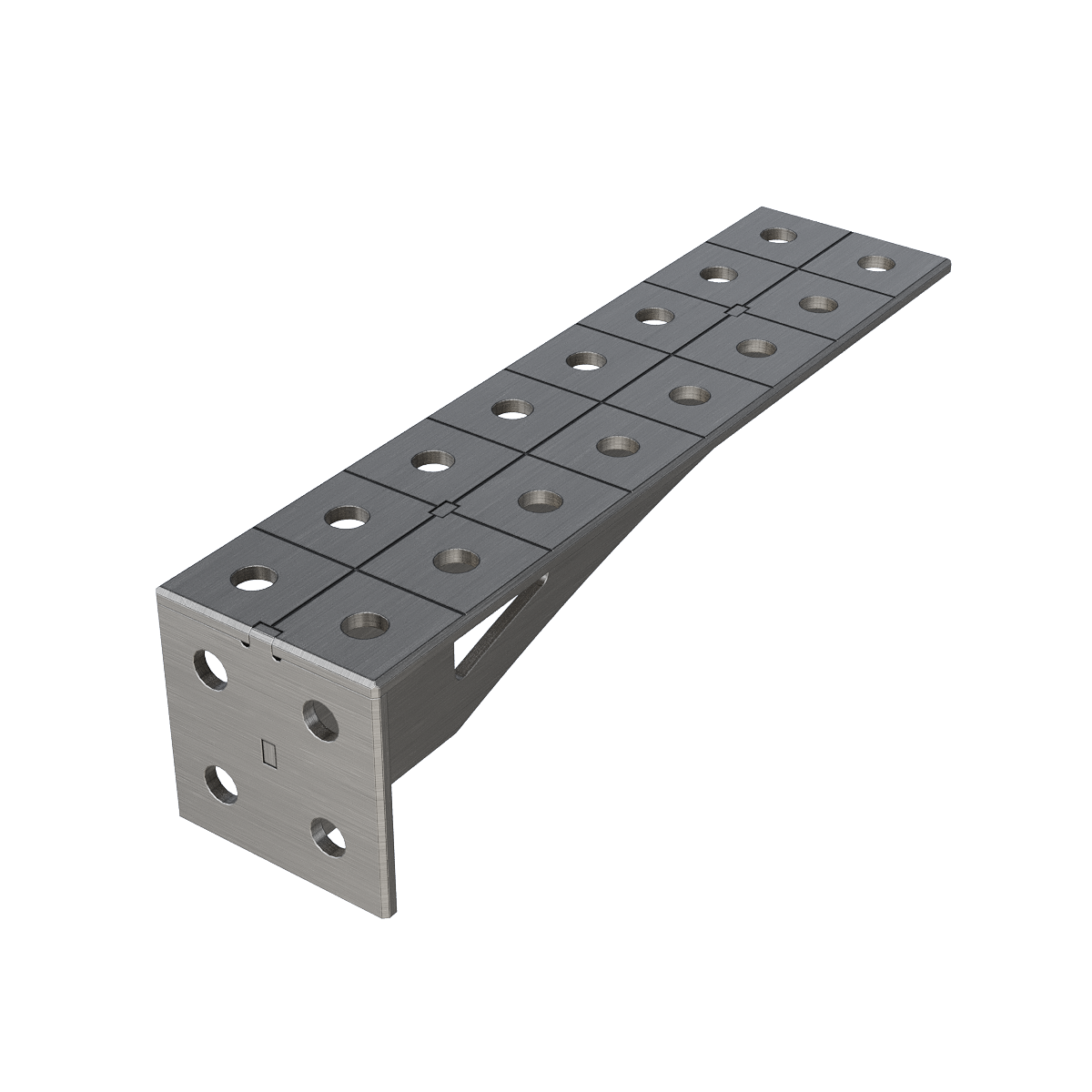 Hitsauspöydän jatke 400x100x100 6 mm