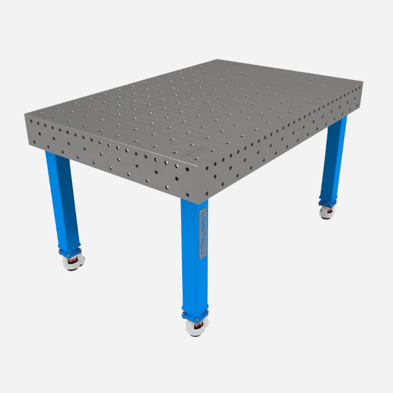 Welding Table PRO 10 1500x1000 Grid 100x100 Mobile