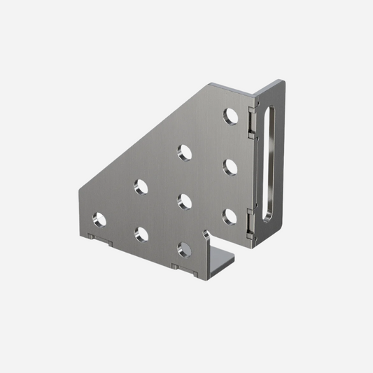 Spännkvadrat Vänster 200x200x50 6 mm