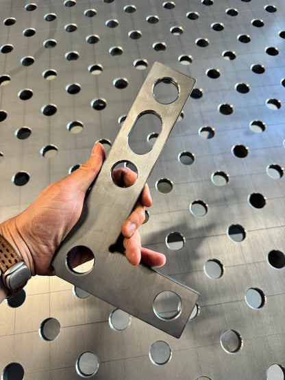 Litteä kulma 150x250 mm Ø28 10 mm