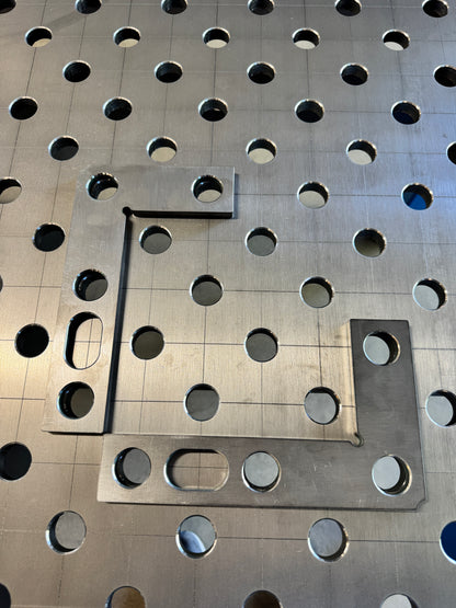 Litteä kulma 150x250 mm Ø28 10 mm