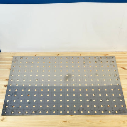 Umetalli verkkokauppa Perforated Stainless Steel Plate for Workbench Top 900x600 Umetalli Steel Plate Workbenches