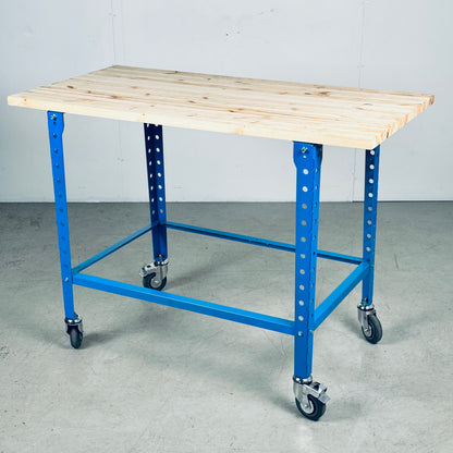 Workbench Frame with Casters 4W