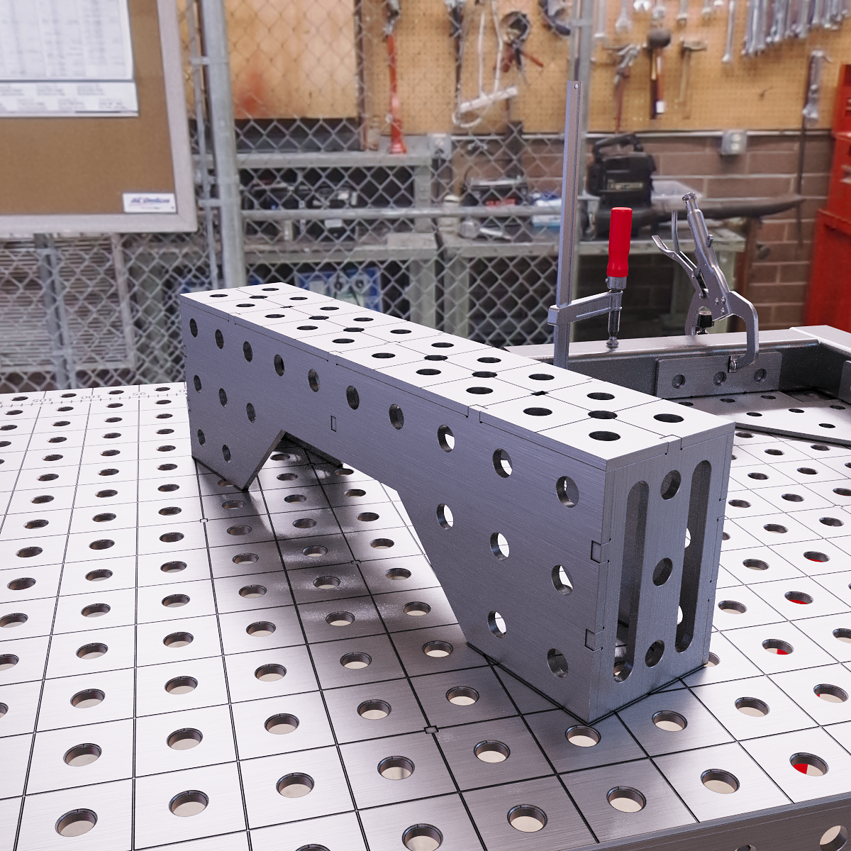 Kuutio 500x100x150 6 mm