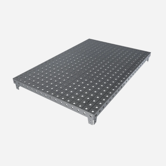 Welding Table Top MasterPlat MAX 1200x800 with Corner Brackets