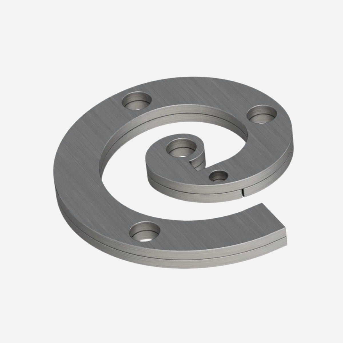 Template for bending metal items 01