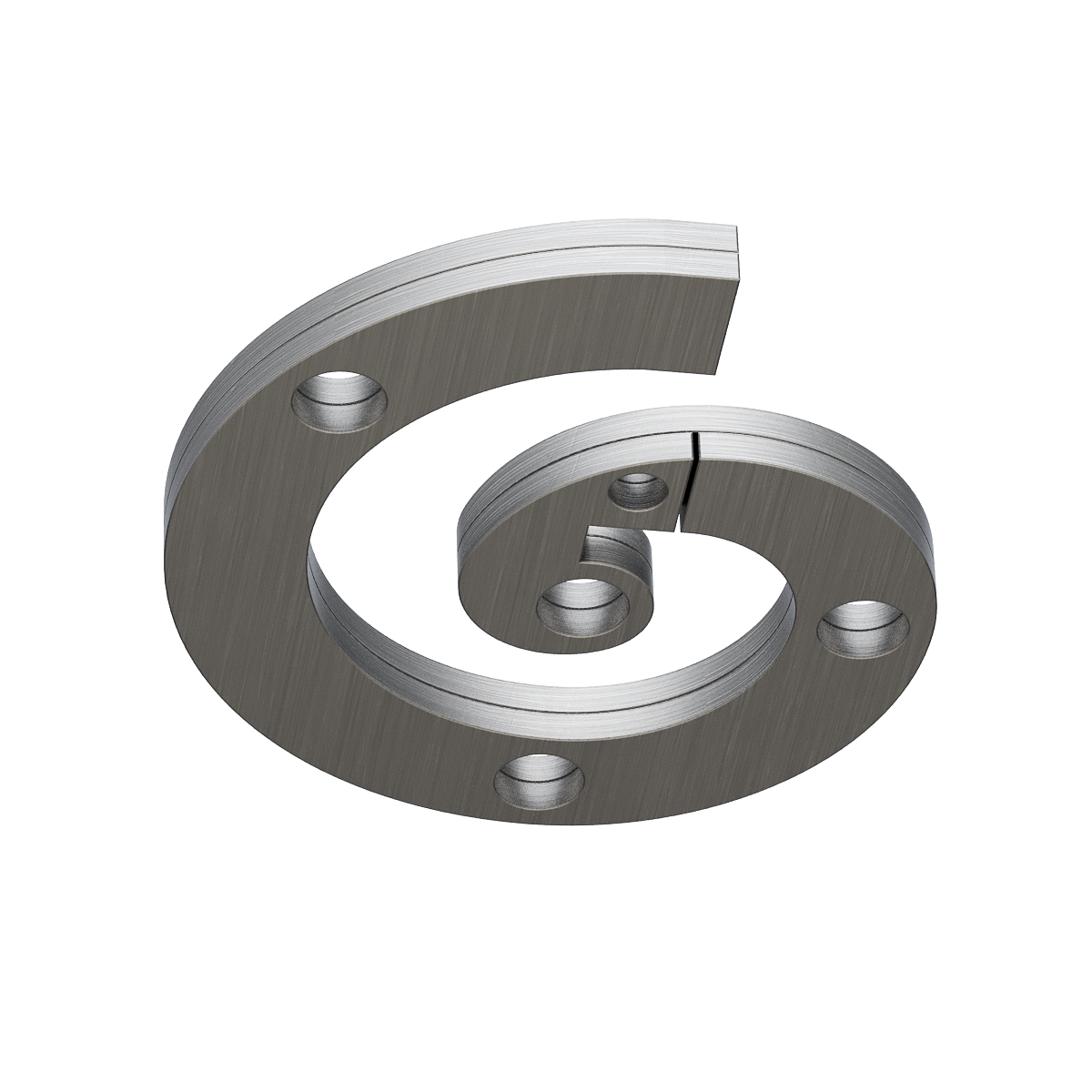 Template for bending metal items 01