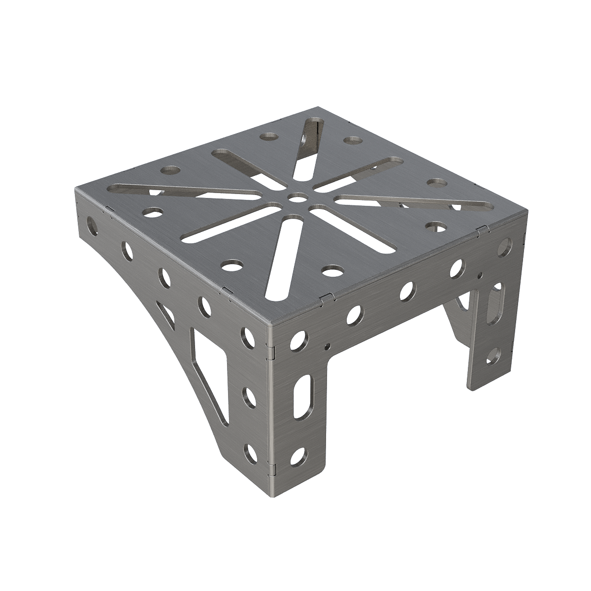 Vise Mount 01 250х250х150 4 mm Workbench Extension