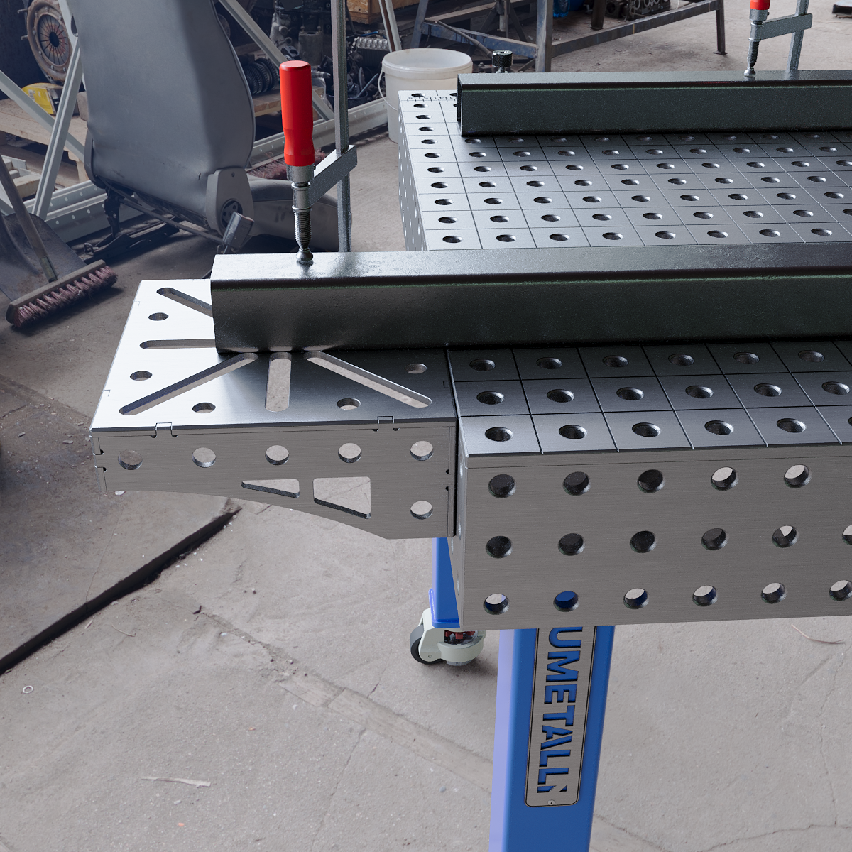Vise Mount 01 250х250х150 4 mm Workbench Extension