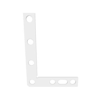 Litteä kulma 350x250 mm Ø28 10 mm
